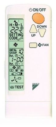 Daikin (BRC7EB530W) Vezeték nélküli távvezérlő (BYFQ60B3 típushoz)