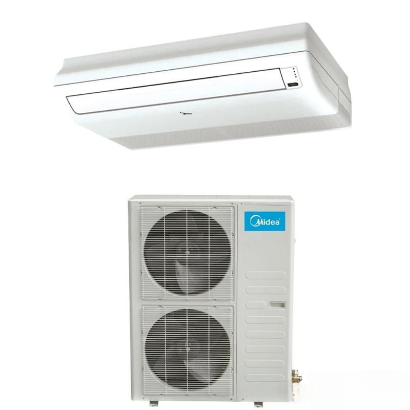 Midea Parapet/Mennyezeti Split (MUE-18HRFNX/MOX330U-18HFN8-QD0) 5,0 – 6,6 kW-os inverteres split kültéri+beltéri