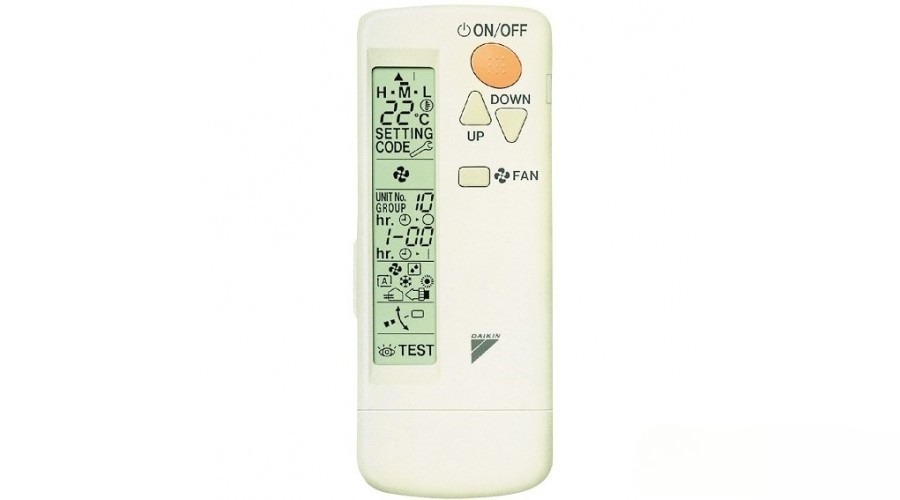 Daikin (BRC7C58) Vezeték nélküli infravörös távvezérlő