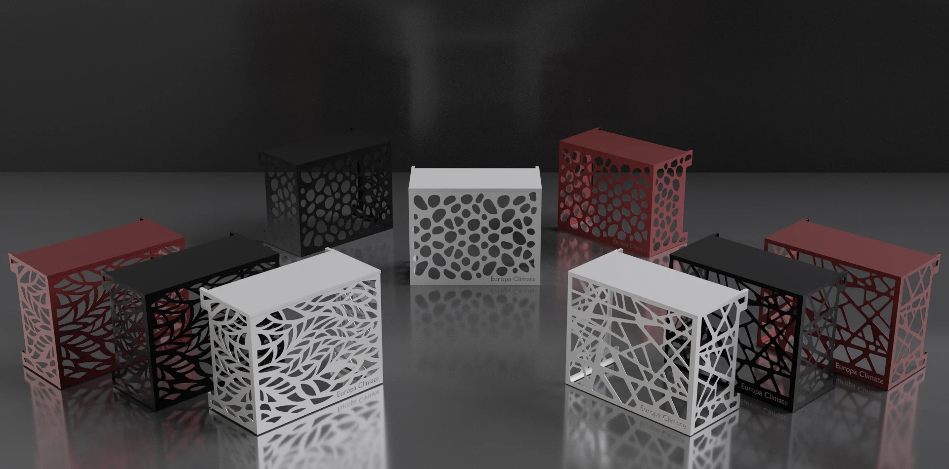 Díszítő védőbox 01.02 Méret: 1000x500x800(h)mm